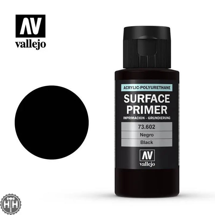 Vallejo Surface Primer Black vallejo hobby vallejo hobby