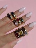Vintage Flower Glow Ring