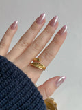 Vintage Leaf Ring