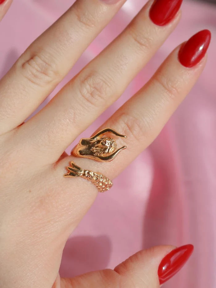Vintage Mermaid Ring