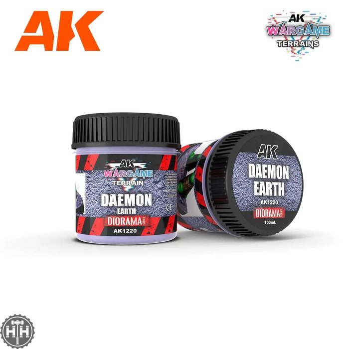 Wargame Terrain: AK1220 Daemon Earth 100ml Diorama effects AK Interactive