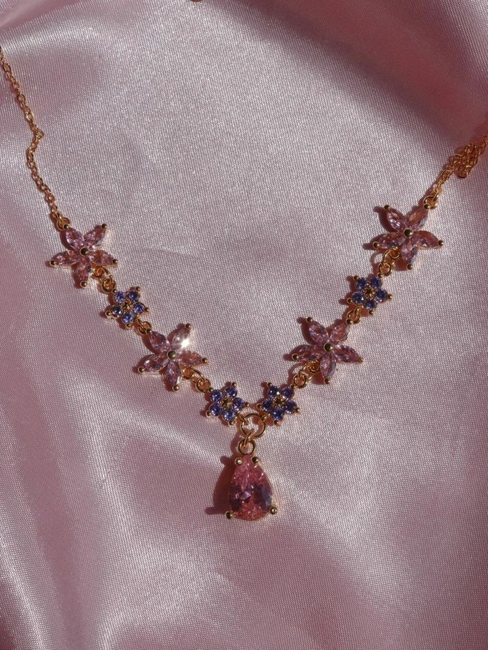 Waterdrop Of Magical Garden Necklace