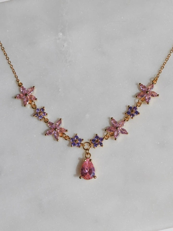 Waterdrop Of Magical Garden Necklace
