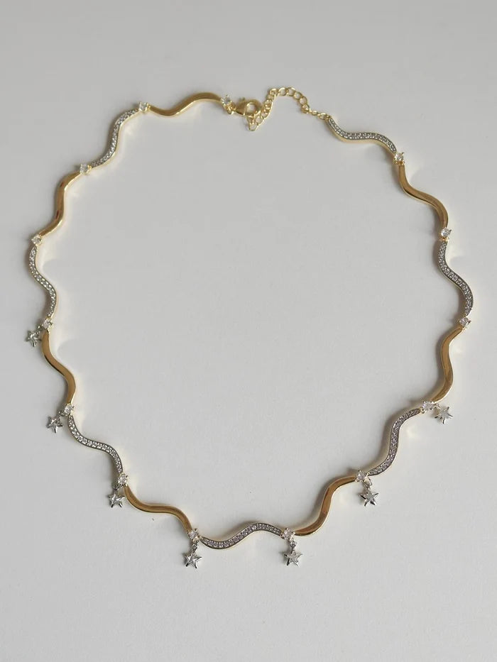 Wave Star Necklace