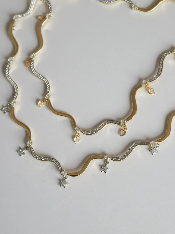 Wave Star Necklace