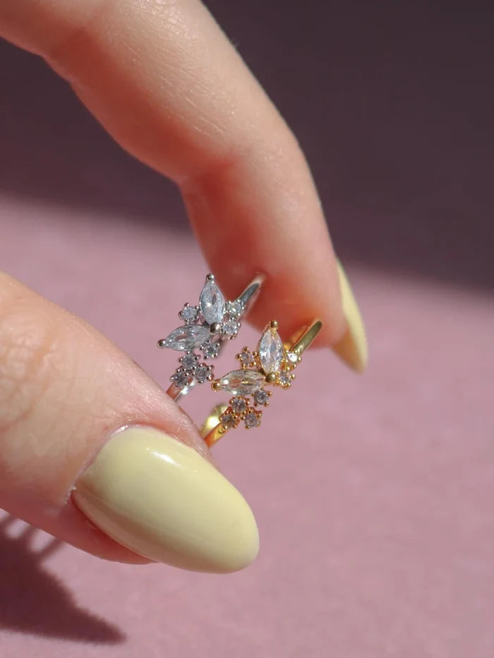 White Dazzle Ring