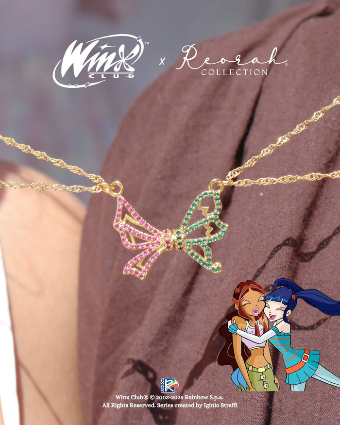 Winx Club Enchantix Wings Friendship Necklace