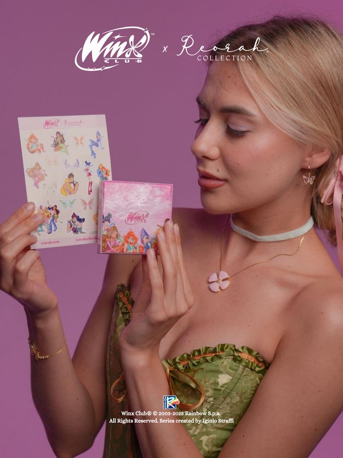 Winx Club Flora Flower Lariat Necklace
