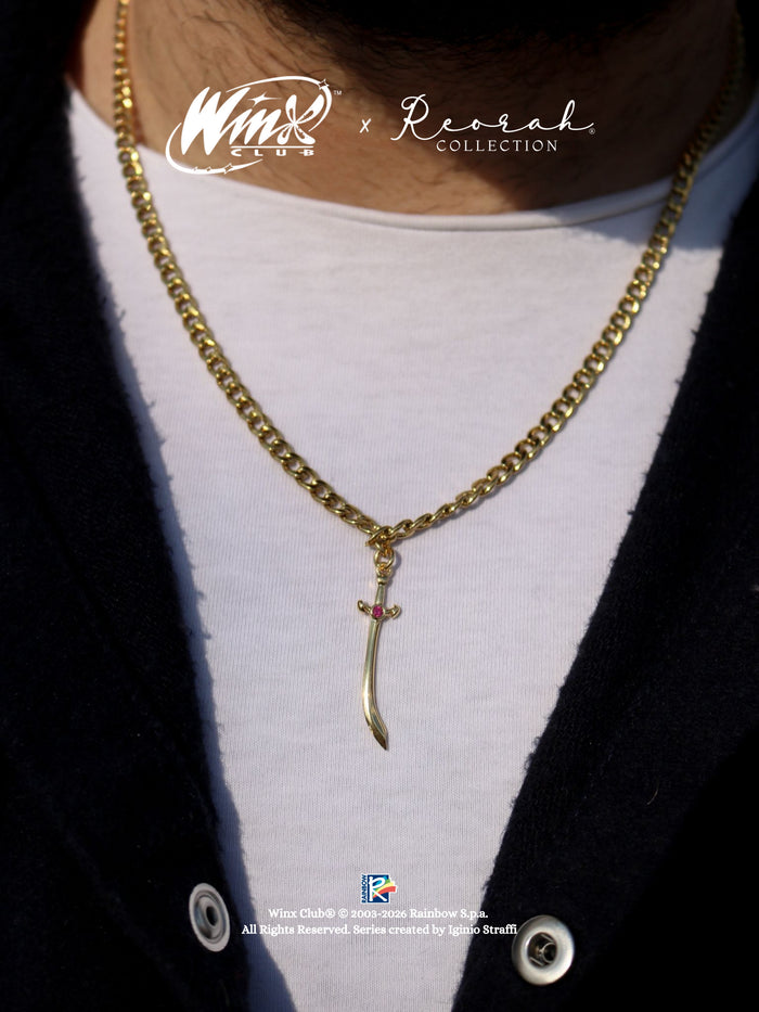 Winx Club® Musa and Riven Couple Necklaces