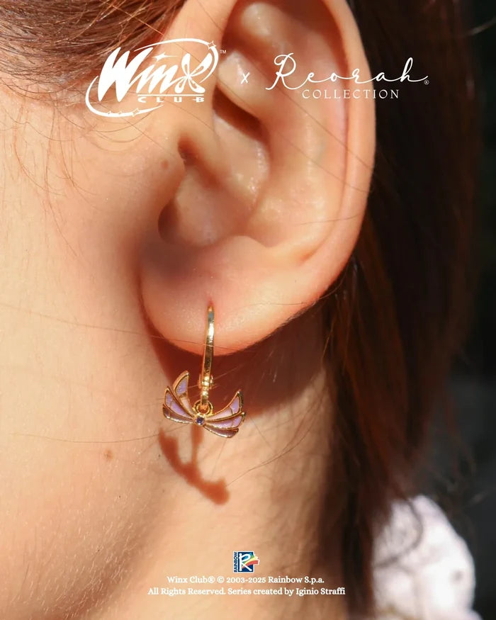 Winx Club® Tecna Enchantix Fairy Wings Earring