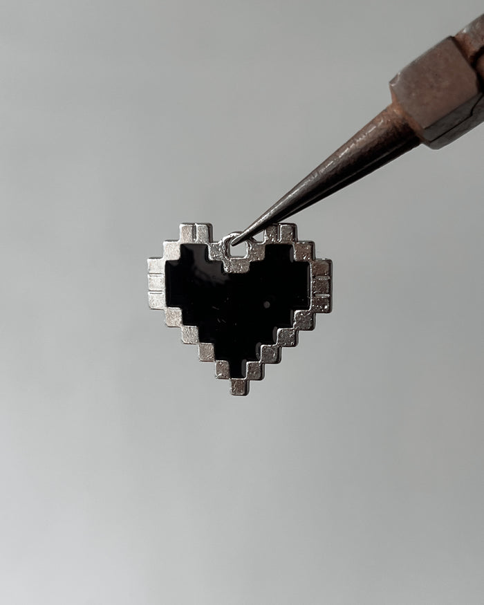 Y2k heart Charm