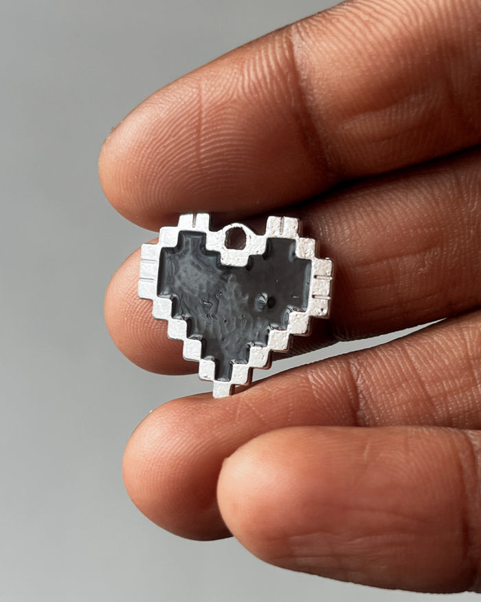 Y2k heart Charm