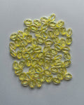 Yellow shell beads - 25 grams